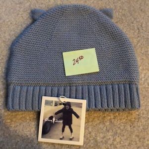 NWT Olive Juice blue knit hat size small